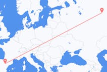 Flights from Kirov, Russia to Zaragoza, Spain