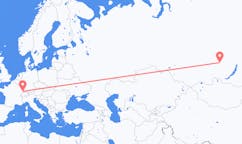 Flights from Bratsk, Russia to Basel, Switzerland