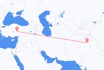 Flyreiser fra Islamabad, Pakistan til Kayseri, Tyrkia
