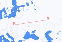 Flyreiser fra Samara, Russland til Katowice, Polen