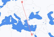 Flyrejser fra Asyut, Egypten til Warszawa, Polen