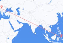 Flyrejser fra Ternate City, Indonesien til Timișoara, Rumænien