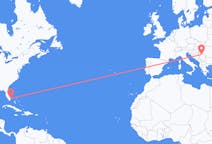 Loty z Fort Lauderdale, Stany Zjednoczone do Belgradu, Serbia
