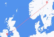 Flights from Sveg, Sweden to Dublin, Ireland