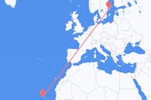Flyreiser fra São Vicente, til Stockholm