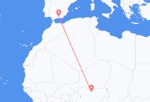 Flyrejser fra Kano, Nigeria til Granada, Spanien