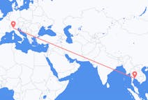 Flights from Pattaya to Milan