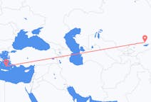 Flyreiser fra Almaty, Kasakhstan til Santorini, Hellas