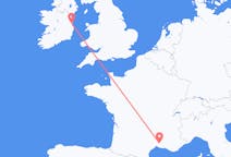 Flights from Nîmes in France to Dublin in Ireland