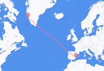 Vols de Nuuk, le Groenland à Alicante, Espagne