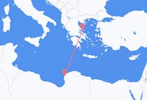 Flights from Benghazi to Skiathos