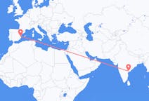 Flyrejser fra Vijayawada, Indien til Valencia, Spanien