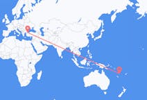 Flyreiser fra Emae, Vanuatu til Istanbul, Tyrkia