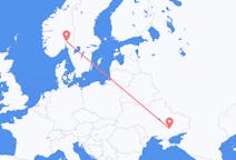 Flyg från Zaporizhia, Ukraina till Oslo, Norge