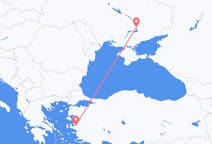 Flyreiser fra Zaporizhia, Ukraina til Izmir, Tyrkia