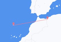 Vluchten van Tlemcen, Algerije naar Funchal, Portugal