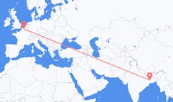Flyg från Durgapur, Indien till Lille, Frankrike