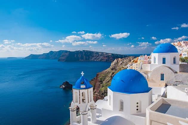 6 Day Private Tour to Santorini & Athens with Sunset Cruise to Caldera