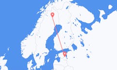 Flights from Gällivare, Sweden to Tartu, Estonia