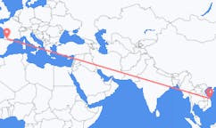 Flights from Chu Lai, Vietnam to Lourdes, France