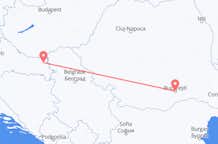 Flyrejser fra Osijek, Kroatien til Bukarest, Rumænien