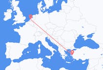 Flights from İzmir in Turkey to Rotterdam in the Netherlands