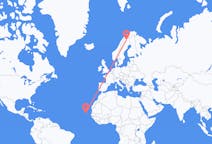 Flights from Boa Vista, Cape Verde to Kiruna, Sweden