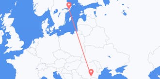 Flyreiser fra Sverige til Romania