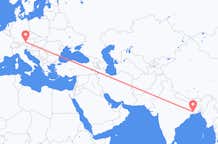 Flyreiser fra Kolkata, til Salzburg