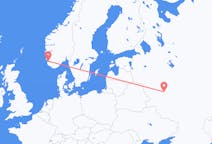 Flights from Kaluga, Russia to Stavanger, Norway