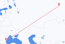 Fly fra Surgut til Varna