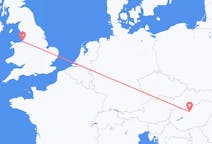 Flyreiser fra Budapest, til Liverpool