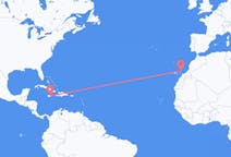 Flyreiser fra Kingston, til Lanzarote