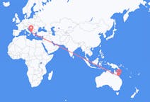 Flüge von der Stadt Hamilton Island (Queensland) in die Stadt Brindisi