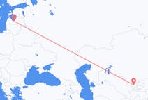 出发地 乌兹别克斯坦塔什干目的地 拉脱维亚里加的航班