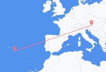 Flights from Santa Maria Island, Portugal to Graz, Austria