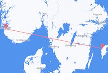 Flyg från Visby, Sverige till Stavanger, Norge