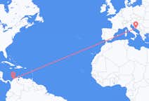 Flyreiser fra Cartagena, til Split