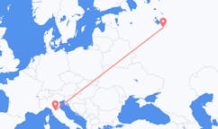Flyg från Jaroslavl till Florens
