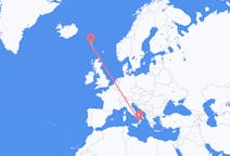 出发地 法罗群岛出发地 索尔瓦古尔目的地 意大利拉默齐亚温泉的航班