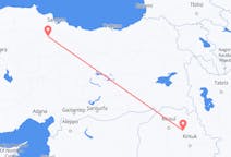 Flug frá Erbil til Amasya