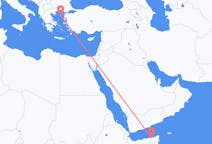 Vluchten van Bosaso, Somalië naar Lemnos, Griekenland