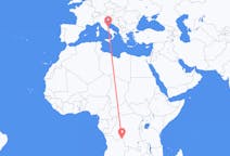 Flyreiser fra Dundo, Angola til Pescara, Italia