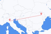 出发地 意大利与 雷焦艾米利亚相比目的地 罗马尼亚雅西的航班