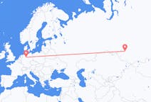 Voli from Novosibirsk, Russia to Hannover, Germania