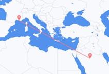 Flights from Ha il, Saudi Arabia to Marseille, France