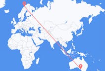 Flyg från Adelaide, Australien till Bardufoss, Australien