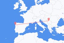 Flyg från Belgrad, Serbien till Vigo, Spanien