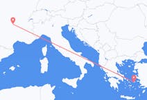 Loty z miasta Clermont-Ferrand do miasta Ikaria