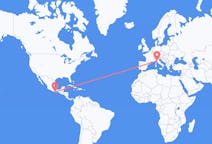 Flights from Puerto Escondido, Oaxaca, Mexico to Pisa, Italy